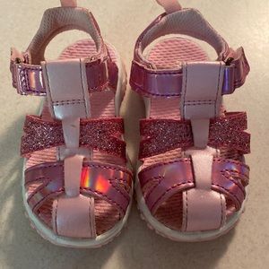 Carter toddler size 5 pink sandals